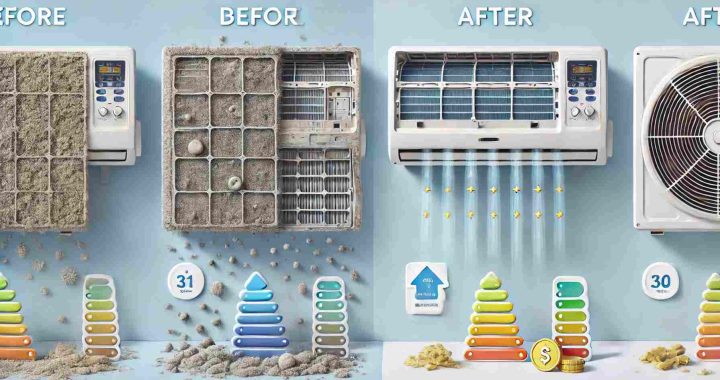 エアコン洗浄で『電気代の節約を!!』