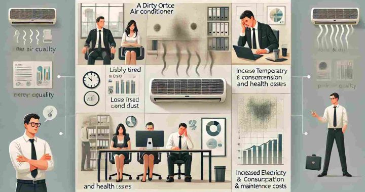 あなたのオフィスのエアコン汚れ大丈夫ですか??